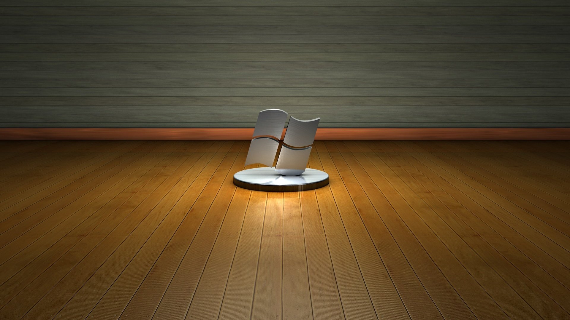 auf ständer windows-logo grau embleme logos boden holz bretter linien verarbeitung ständer figur symbol symbol wand