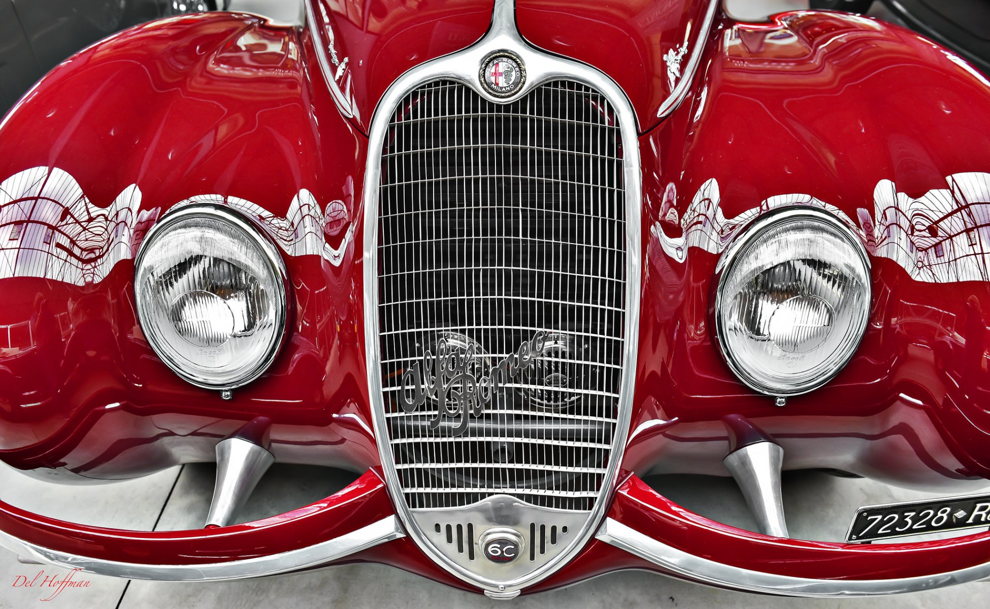 alfa romeo rot scheinwerfer