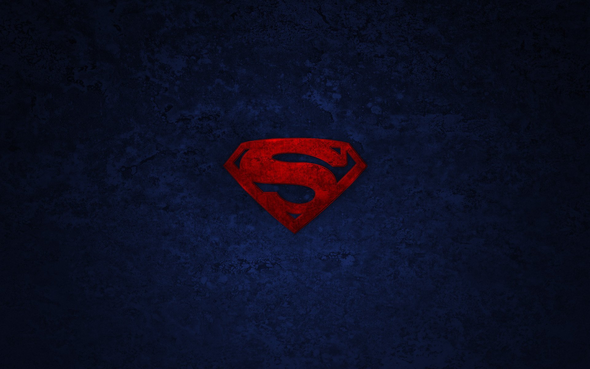 superman minimalismus superman logo symbol superheld hintergrund embleme einfachheit dunkler hintergrund