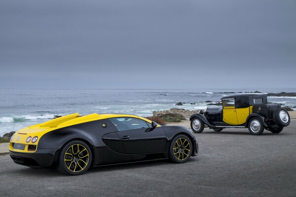 Der Bugatti veyron und der grand sport vitesse sind ein Zeichen von Luxus