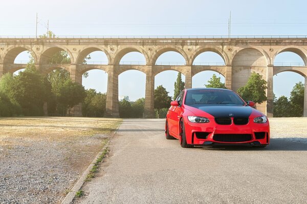 BMW m3 e92, rot, 2-türiges Coupé
