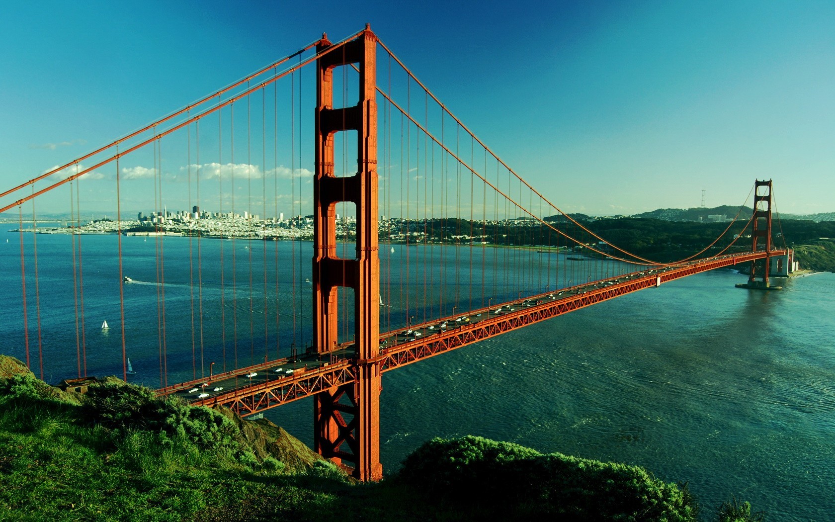 brücke fluss goldenes tor san francisco