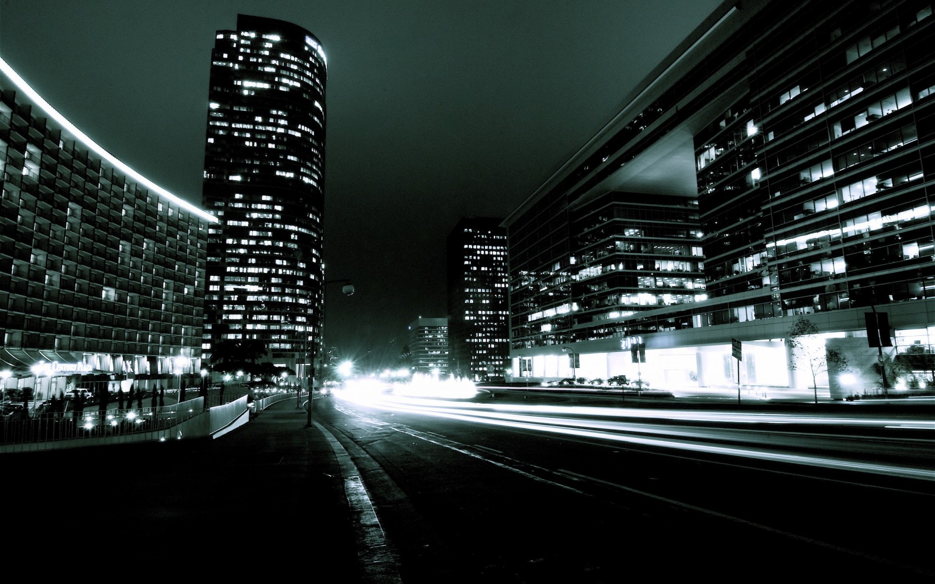 nacht lichter straße licht