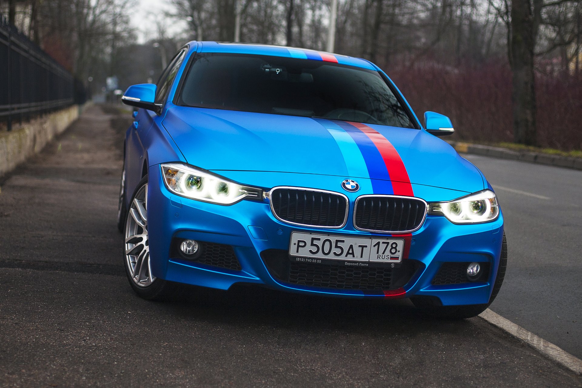 bmw 335i bmw blau auto