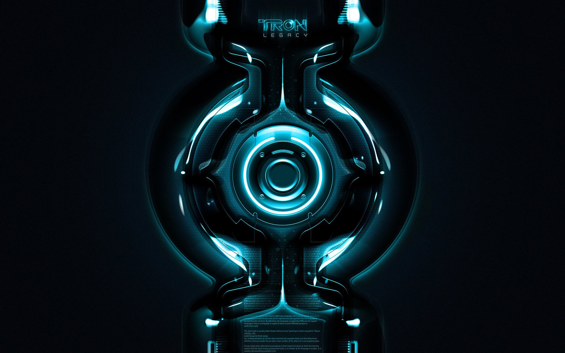 tron tron film neon kreis tron legacy lichtscheibe cyber cyber schnittstelle hi-tech