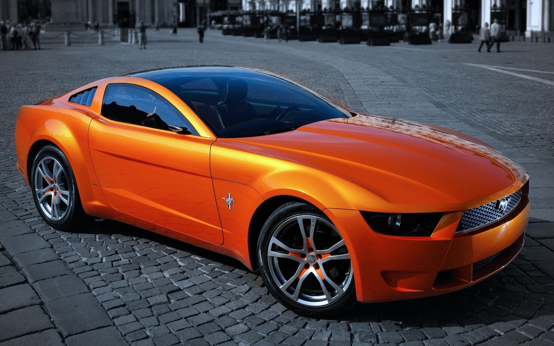 mustang straße ford verkehr