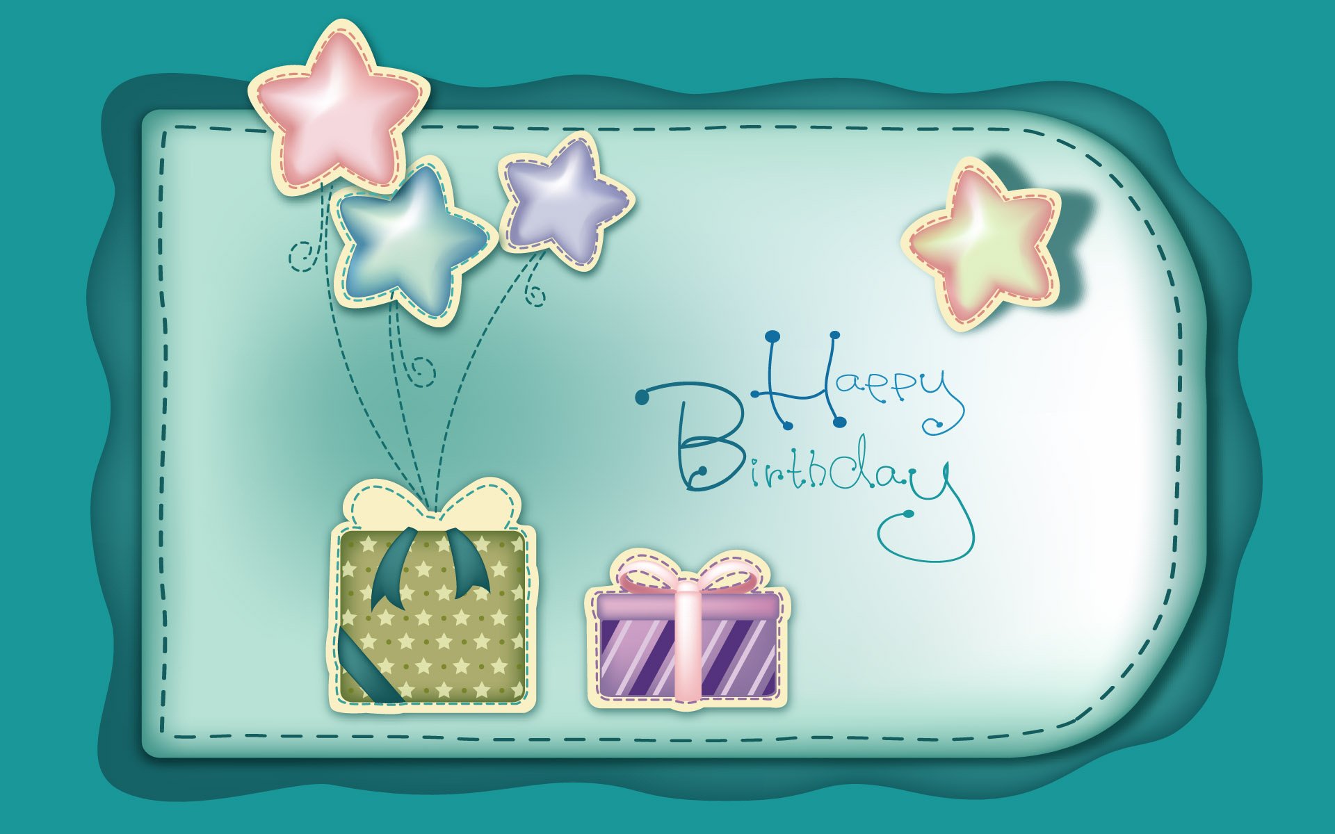 alles gute zum geburtstag pdtplf grußkarte luftballons geschenke happy birthday urlaub
