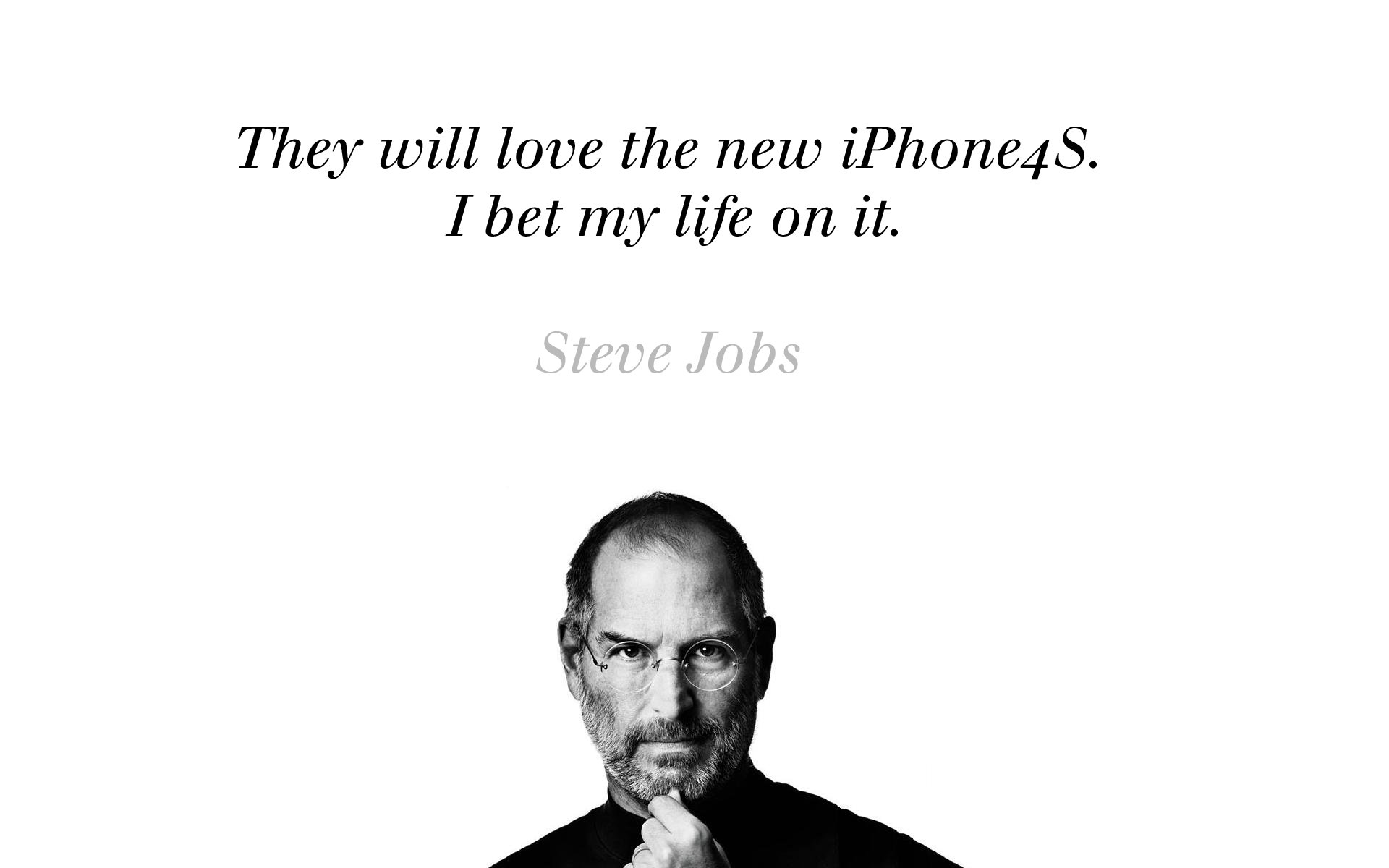 hallo-tech apfel ipod ipad iphone mann steve jobs wörter schwarz hintergrund männlich dunkel blau buchstaben phrasen sprüche zitate weißer hintergrund inschrift