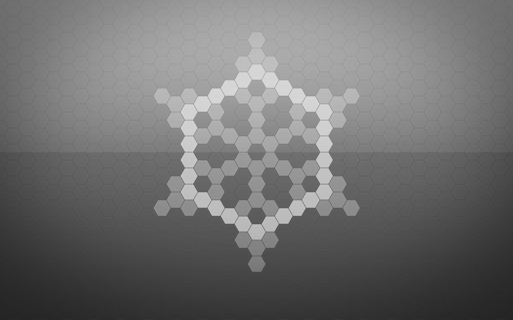 bienenmuster minimalismus schneeflocke grau waben mosaik graue farbe
