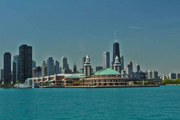 Die höchsten Wolkenkratzer in Chicago