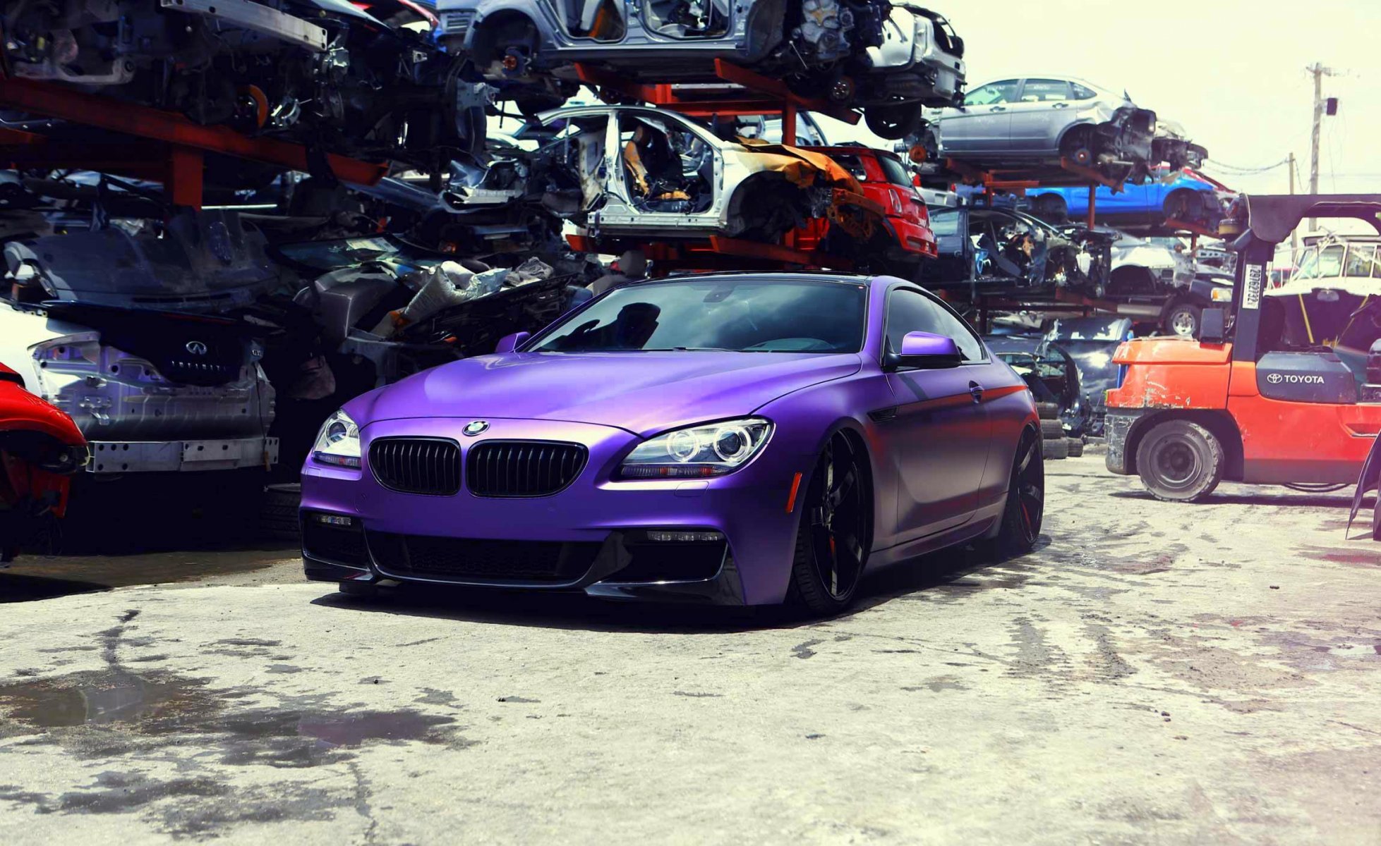 bmw 650i vossen vorne