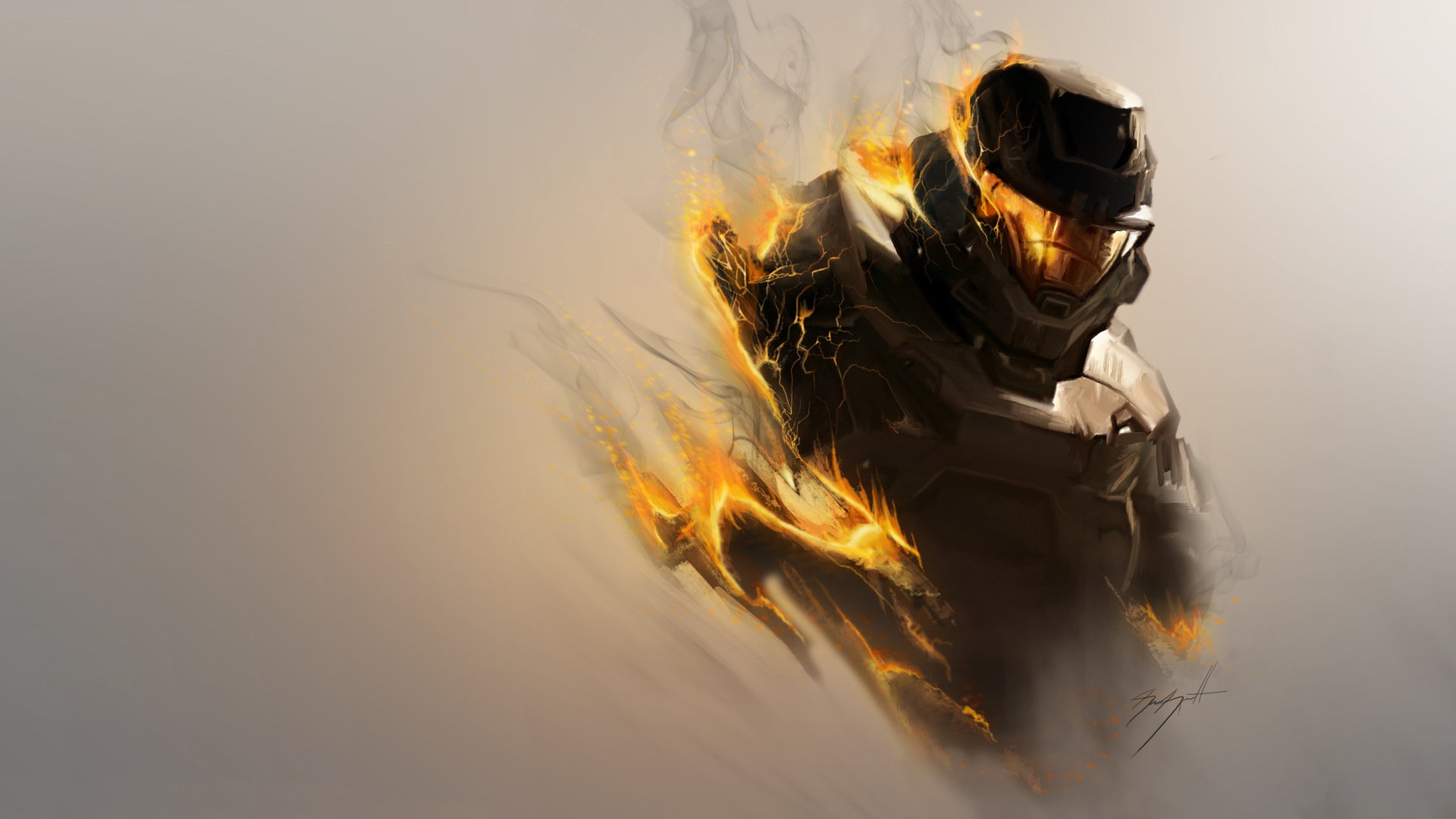 reach halo halo feuer helm zeichnungen anime