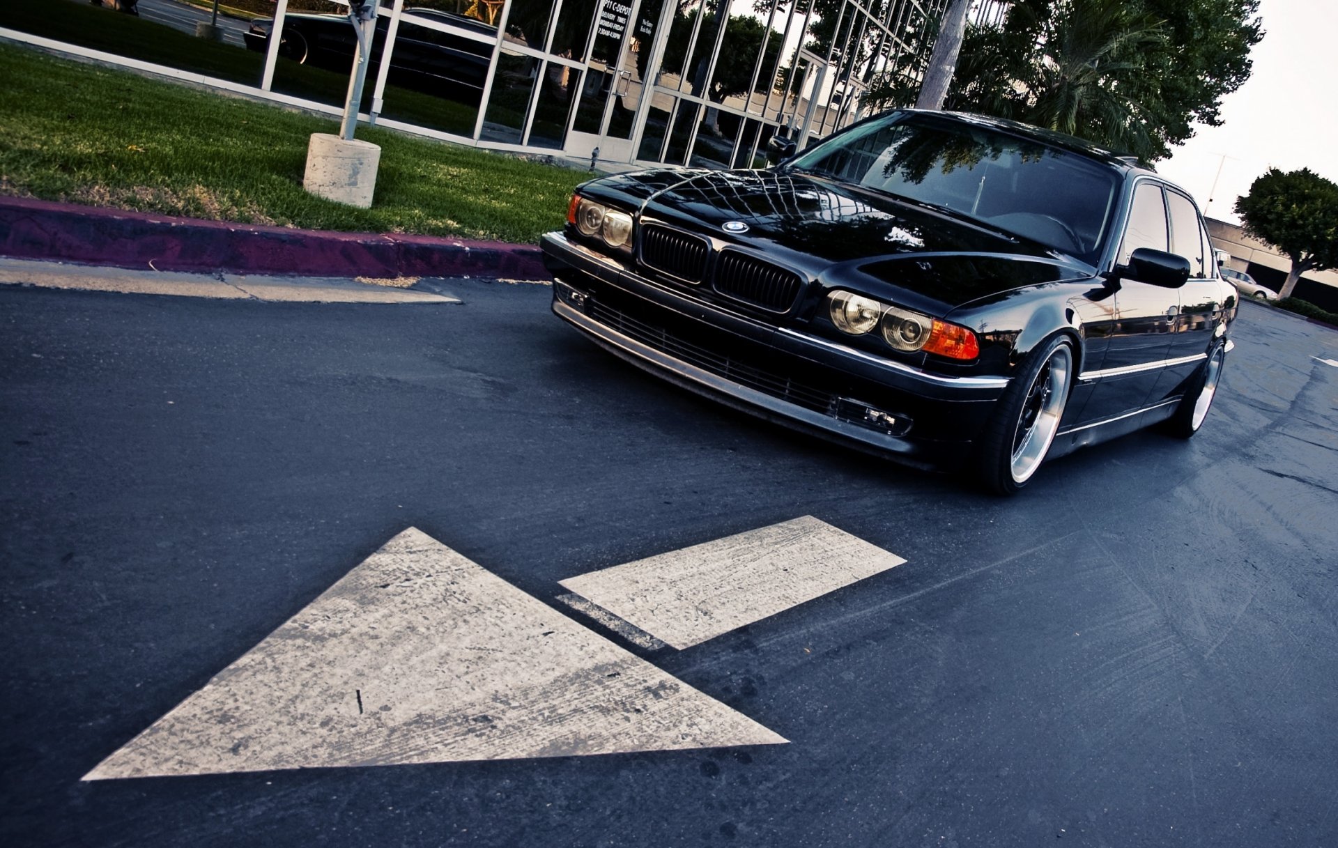 bmw 740 e38 boomer seven felgen tuning straße