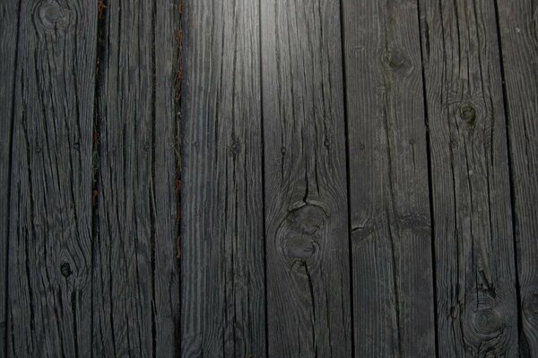 Die Bretter sind aus Ebenholz. Ebenholz Textur