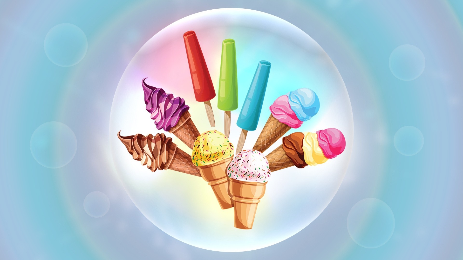 creme schokolade horn eis