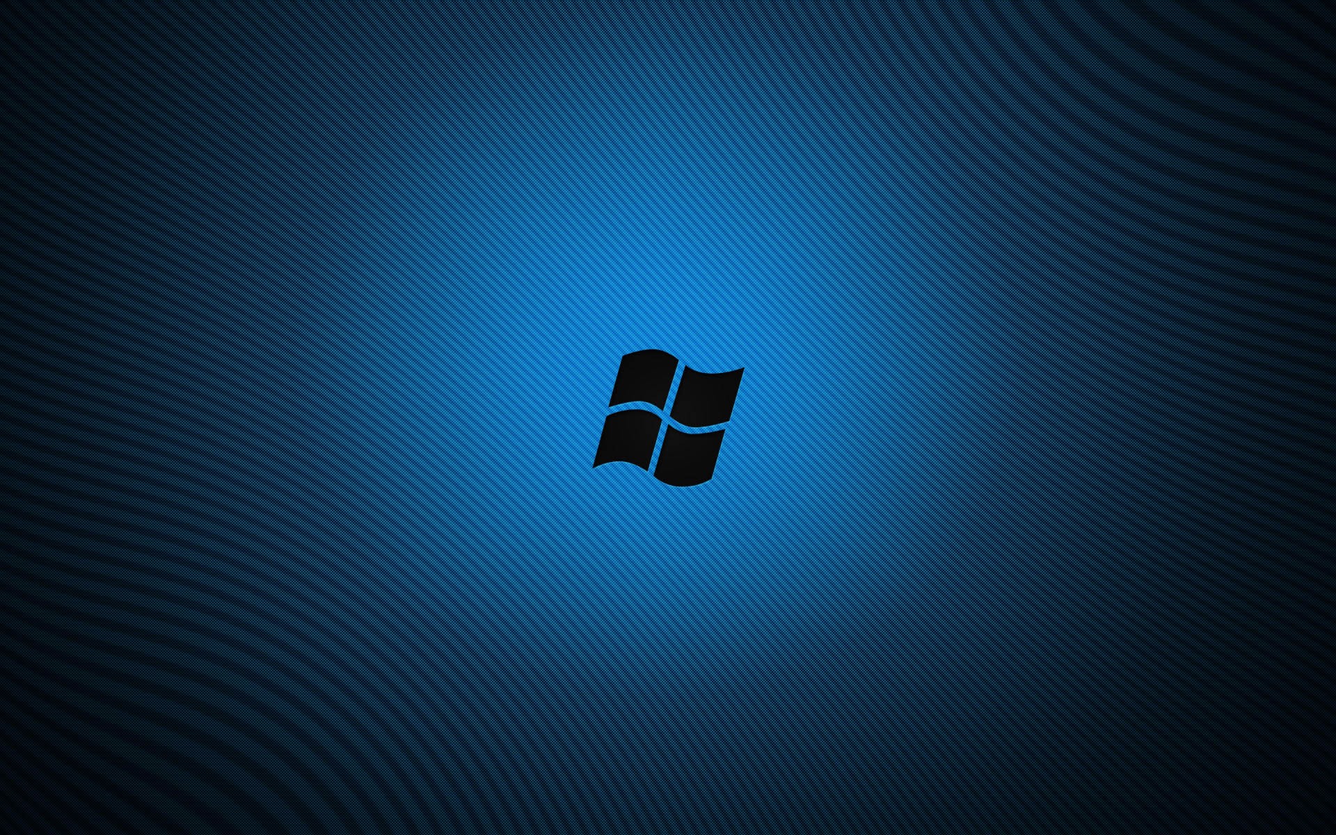 fenster logo blau linien