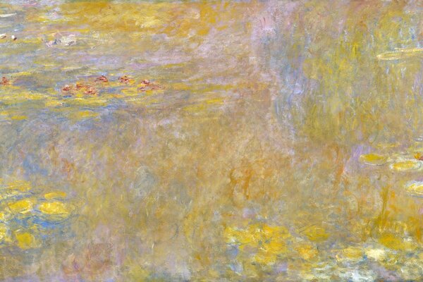 Claude monet gelbe Töne