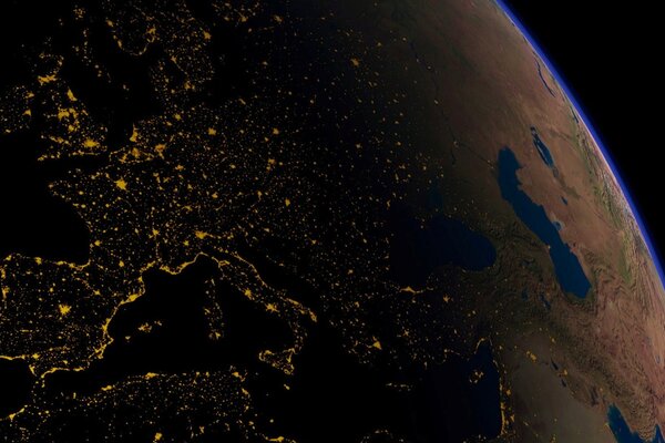 Mysteriöser und unbekannter Planet der Galaxie