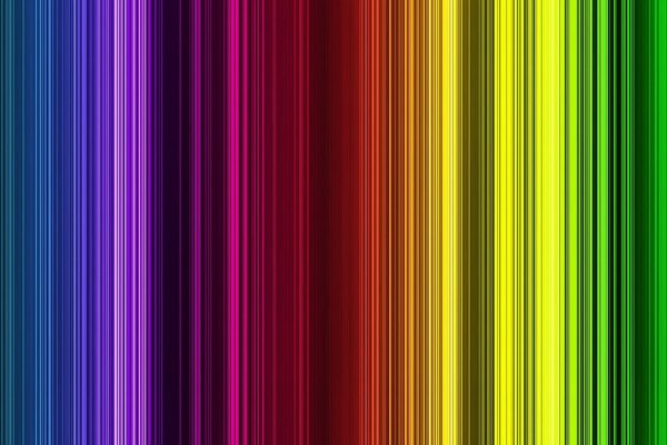 Bild mit vertikalen farbigen Linien