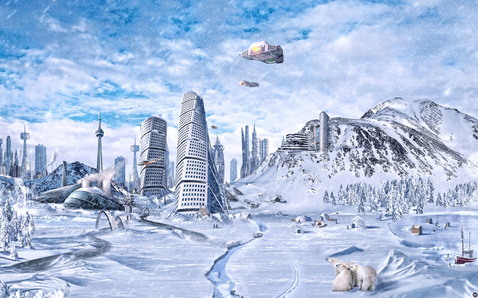 ende der welt eis stadt