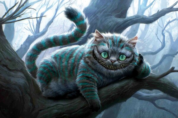 Cheshire-Katze aus dem Wunderland
