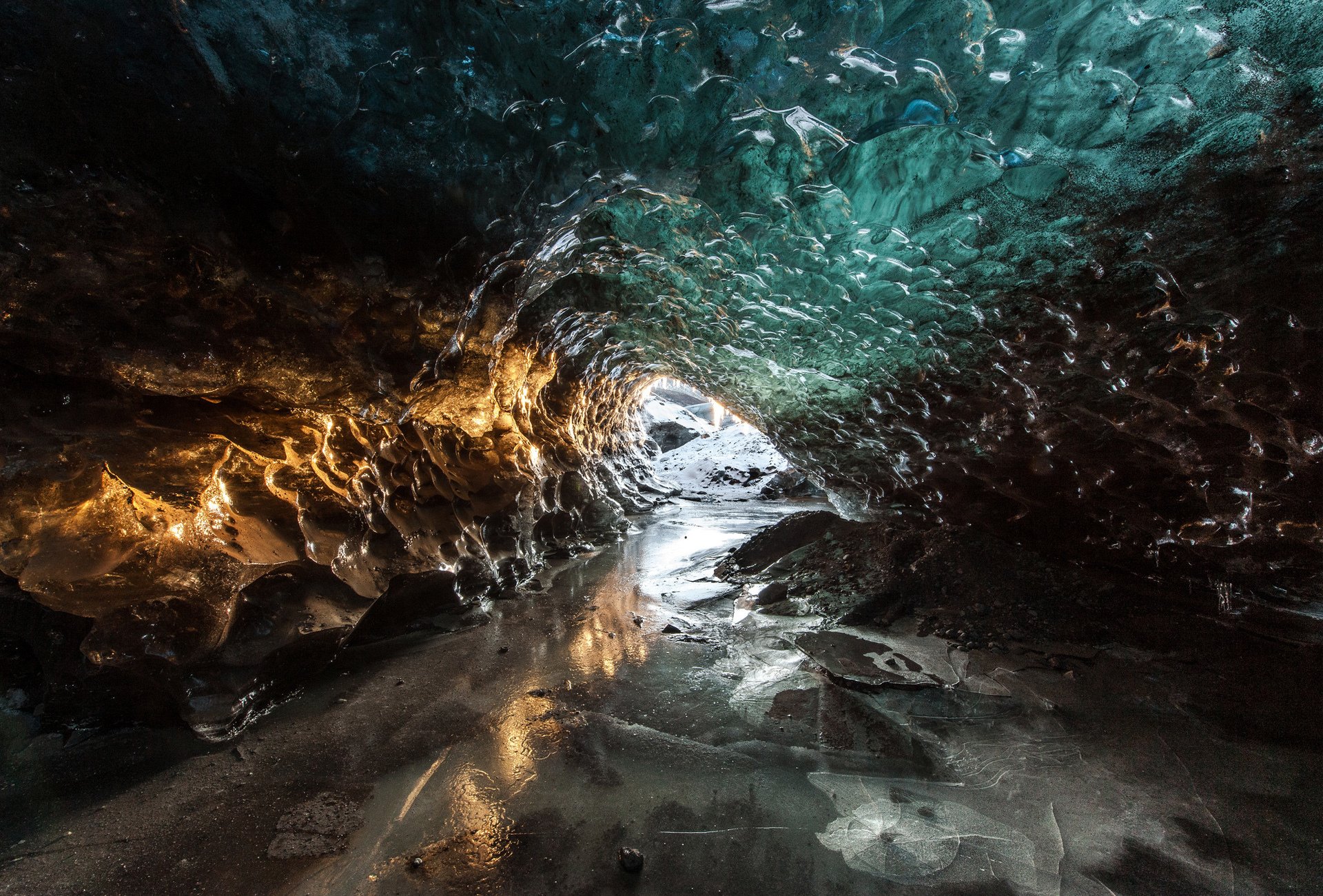 höhle grotte eis kälte licht eingang