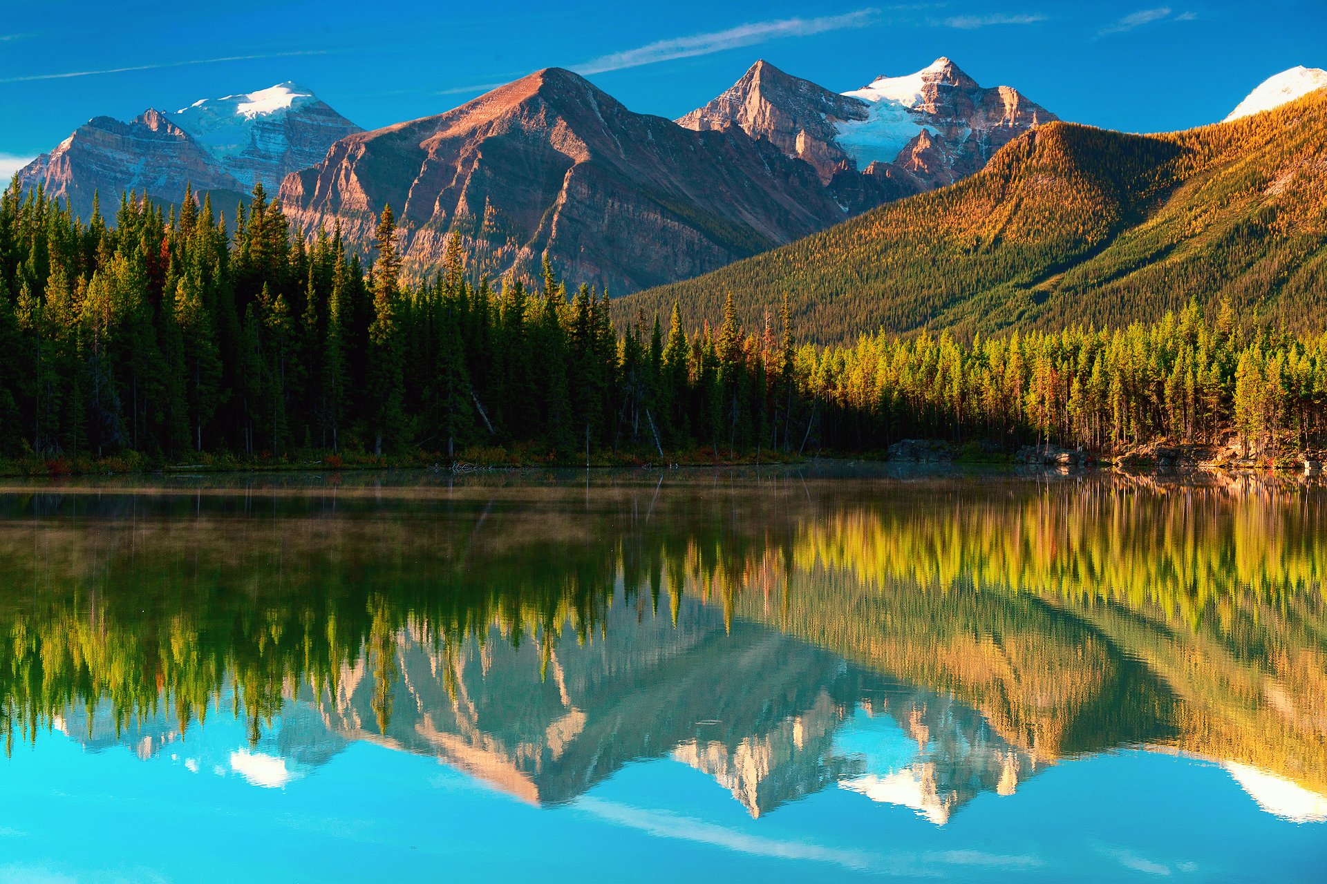 kanada see herbert berge wald