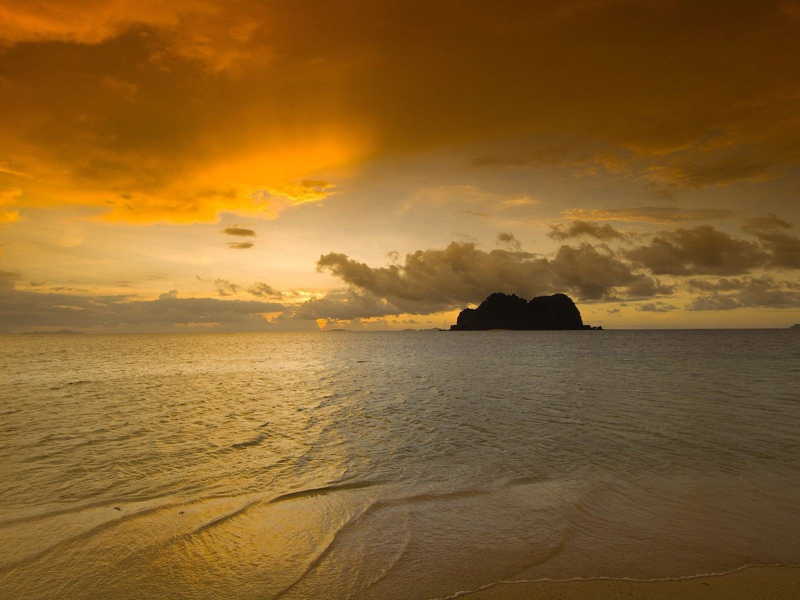 natur meer felsen sonnenaufgang