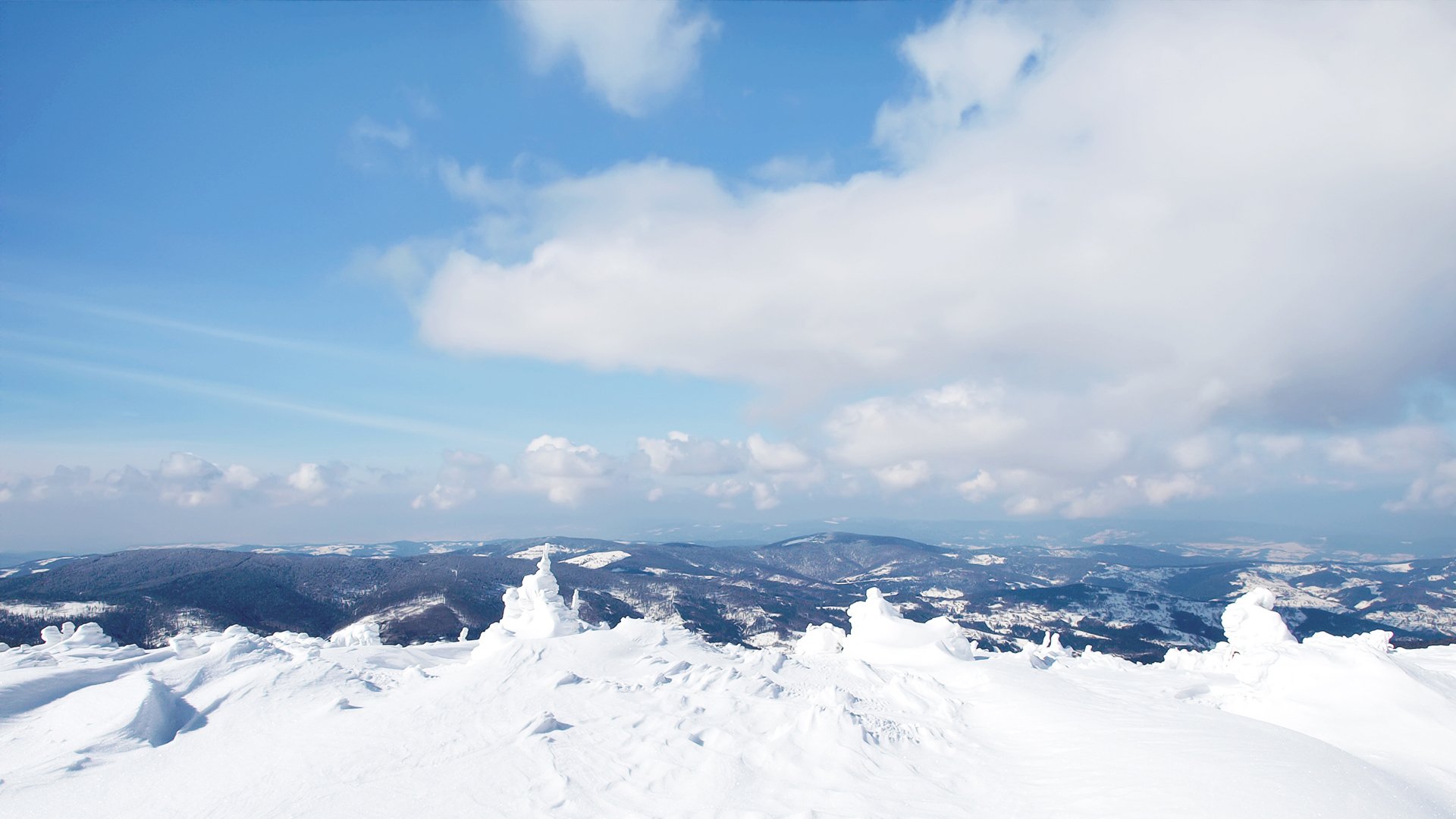 natur winter schnee drifts berge himmel obloka wallpaper natur wallpaper