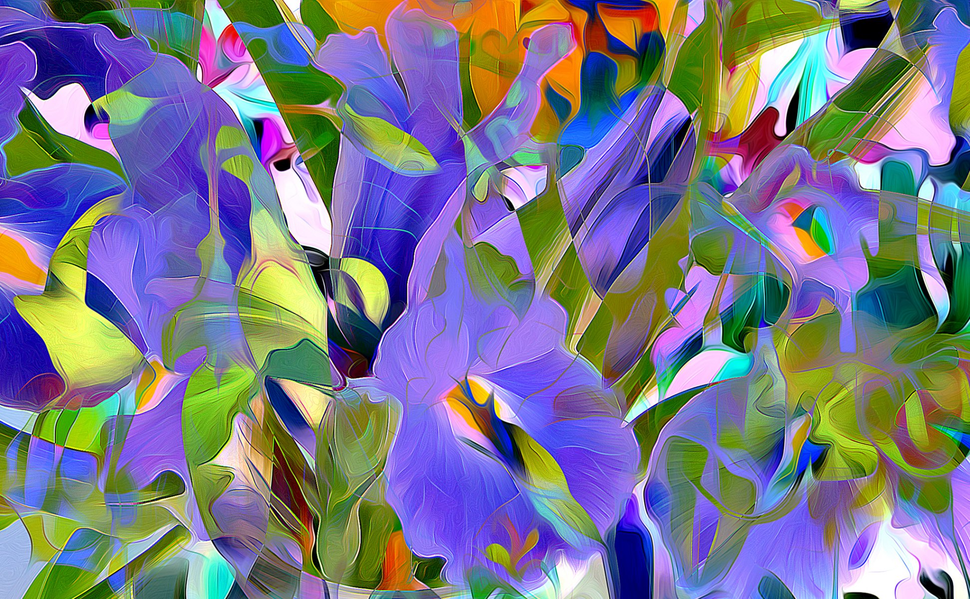 blumen blütenblätter wiese garten rendering