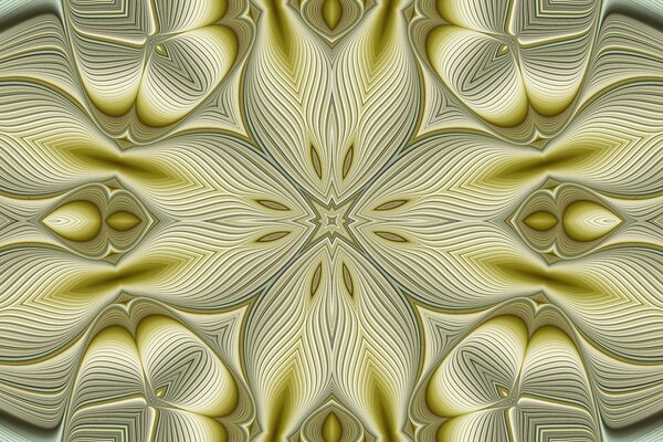 Symmetrische Muster volumetrische Muster