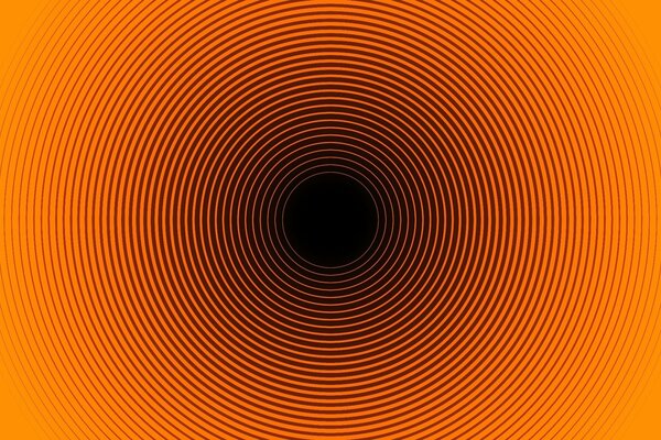 Rote Kreise. Abstraktion, Illusion