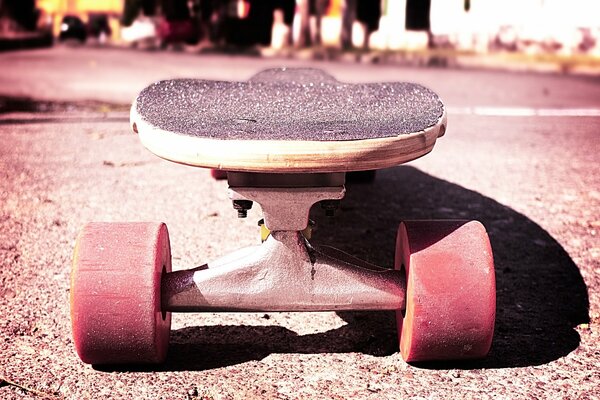 Ein alter Skate mit einem richtigen fmltrom ist nicht so ein Starfyk