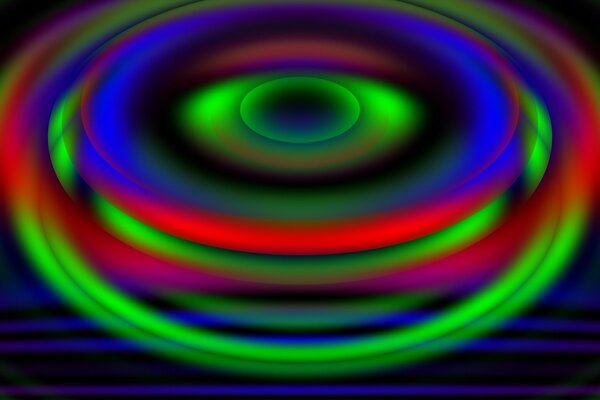 Bunte Kreise und hellen Hintergrund