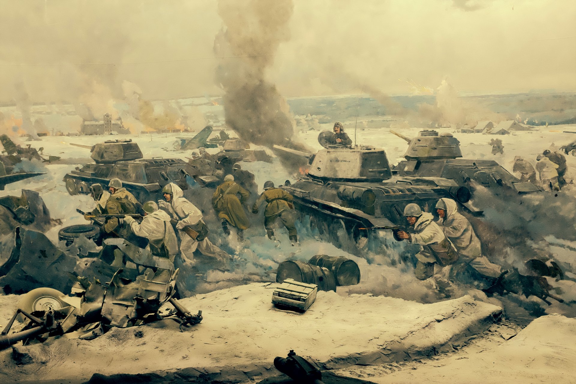 museum panorama schlacht von stalingrad fragment heldenstadt wolgograd