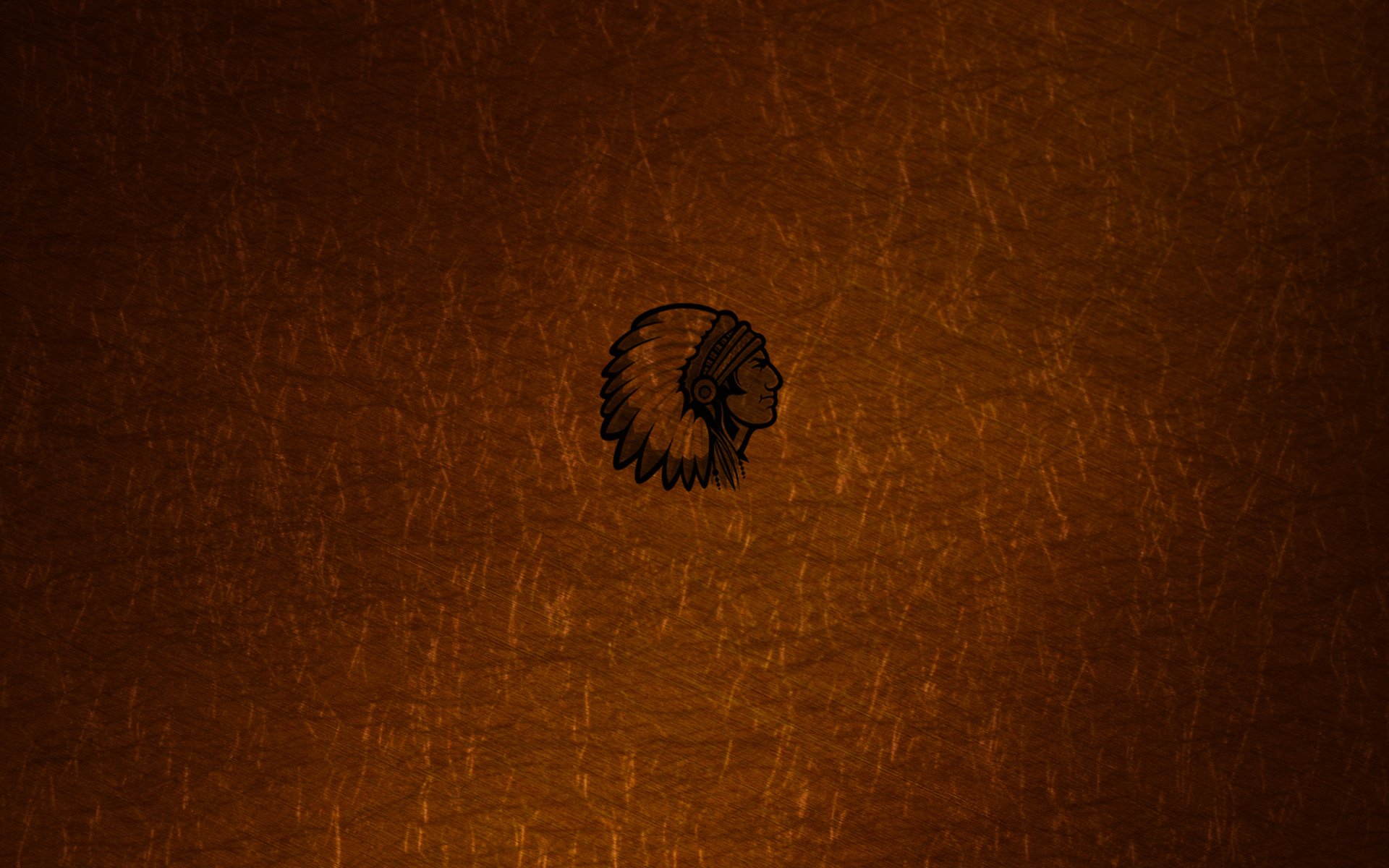 indianer kopf minimalismus