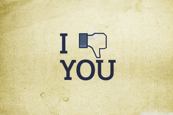 Facebook-Symbol mit einer Aufschrift im Facebook-Stil
