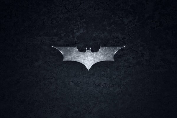 Bild von Batman auf schwarzem Hintergrund