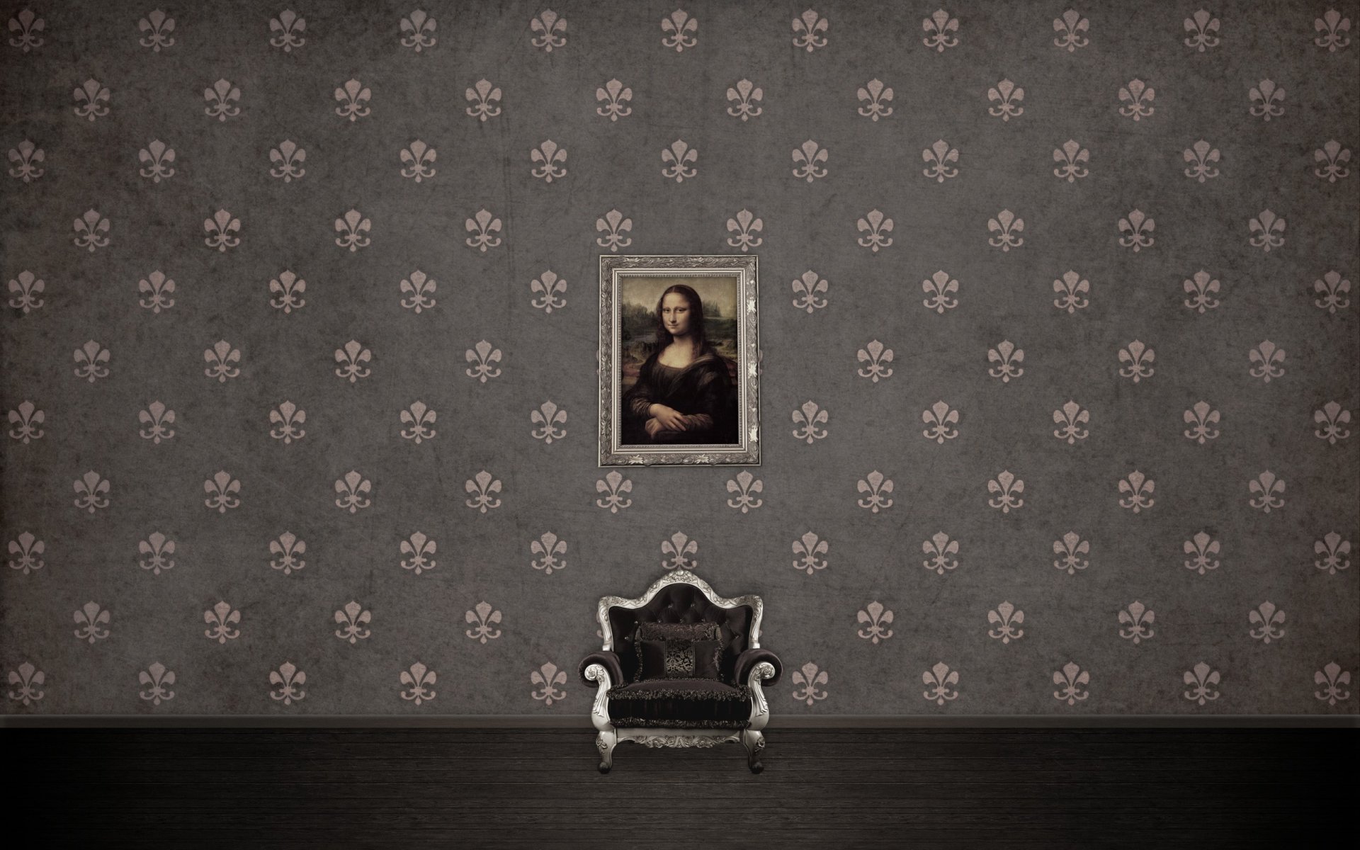 mona lisa textur muster stuhl bild textur modelle bild 2560x1600