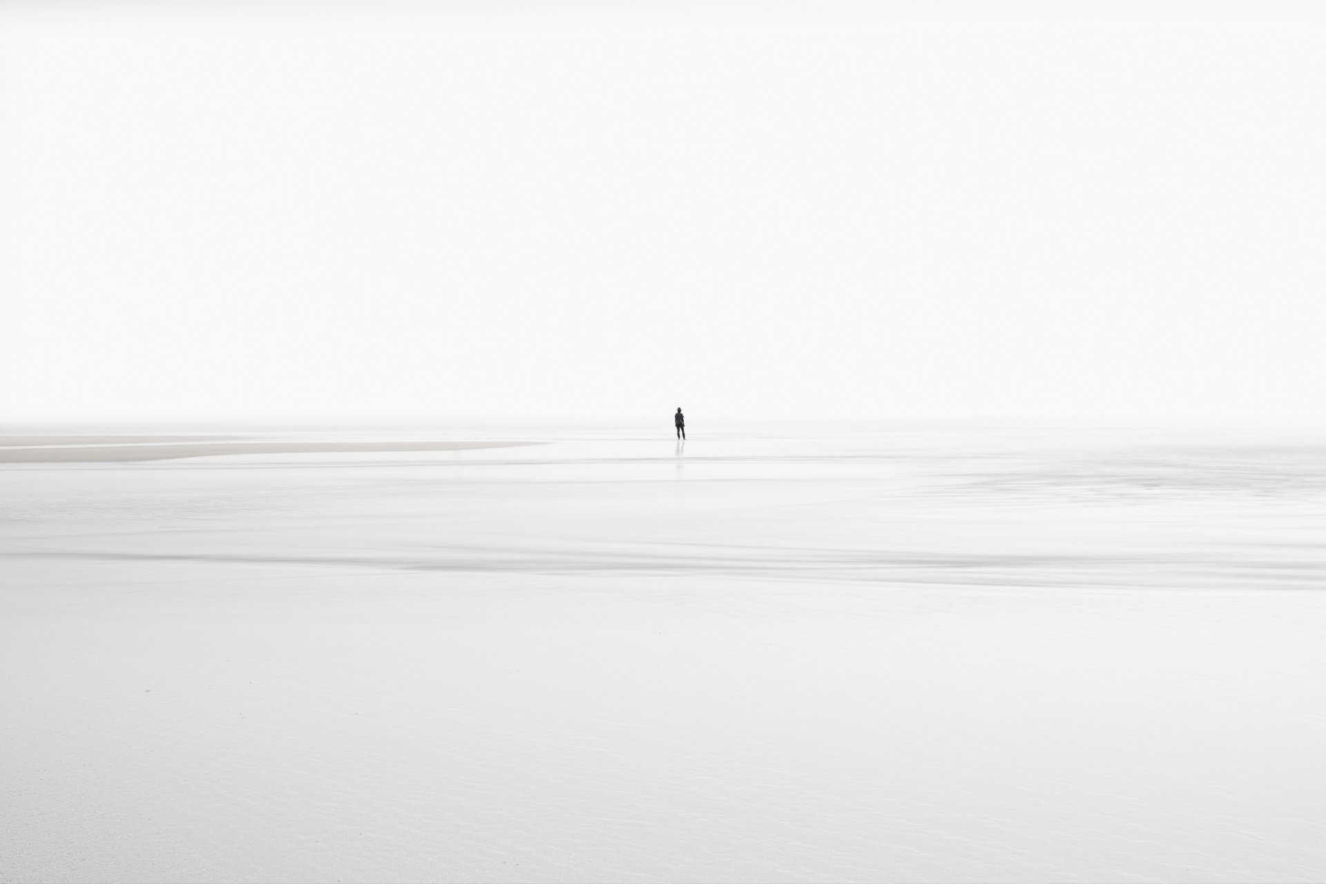 mann meer hintergrund