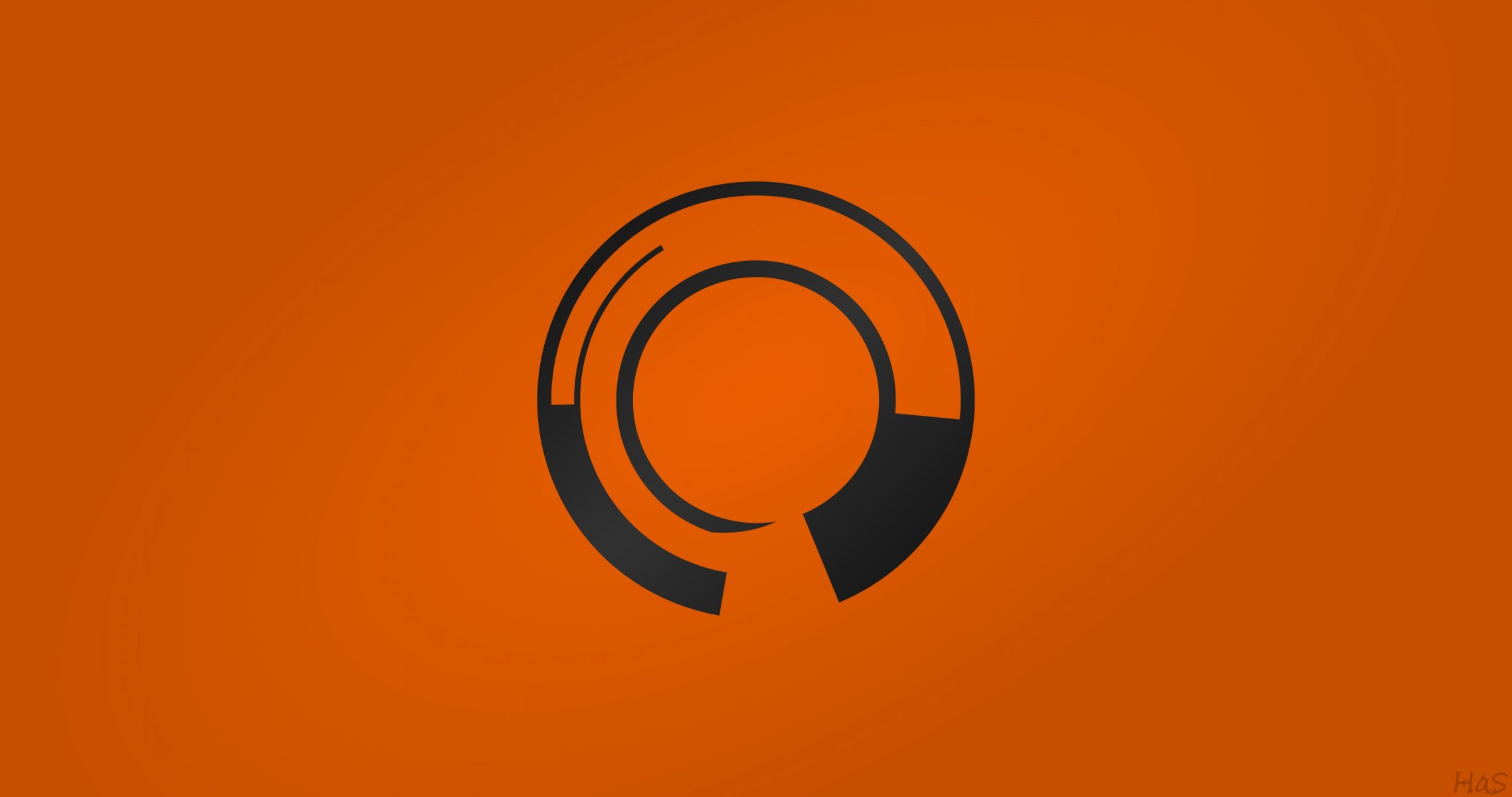 orange schwarz logo