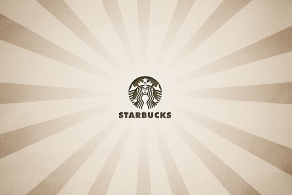 Starbanks Emblem auf beige Hintergrund