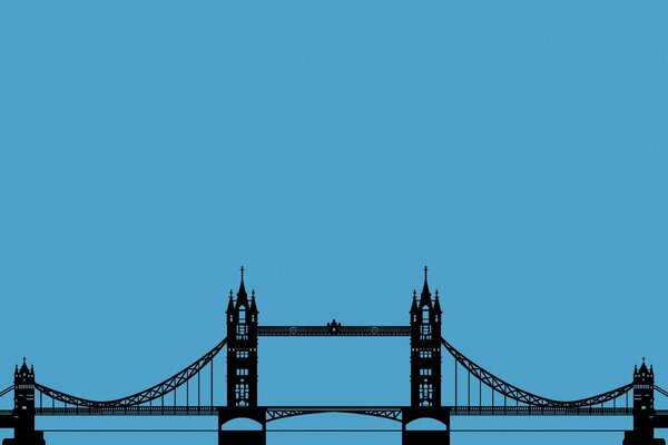 London. Tower Bridge am Abend