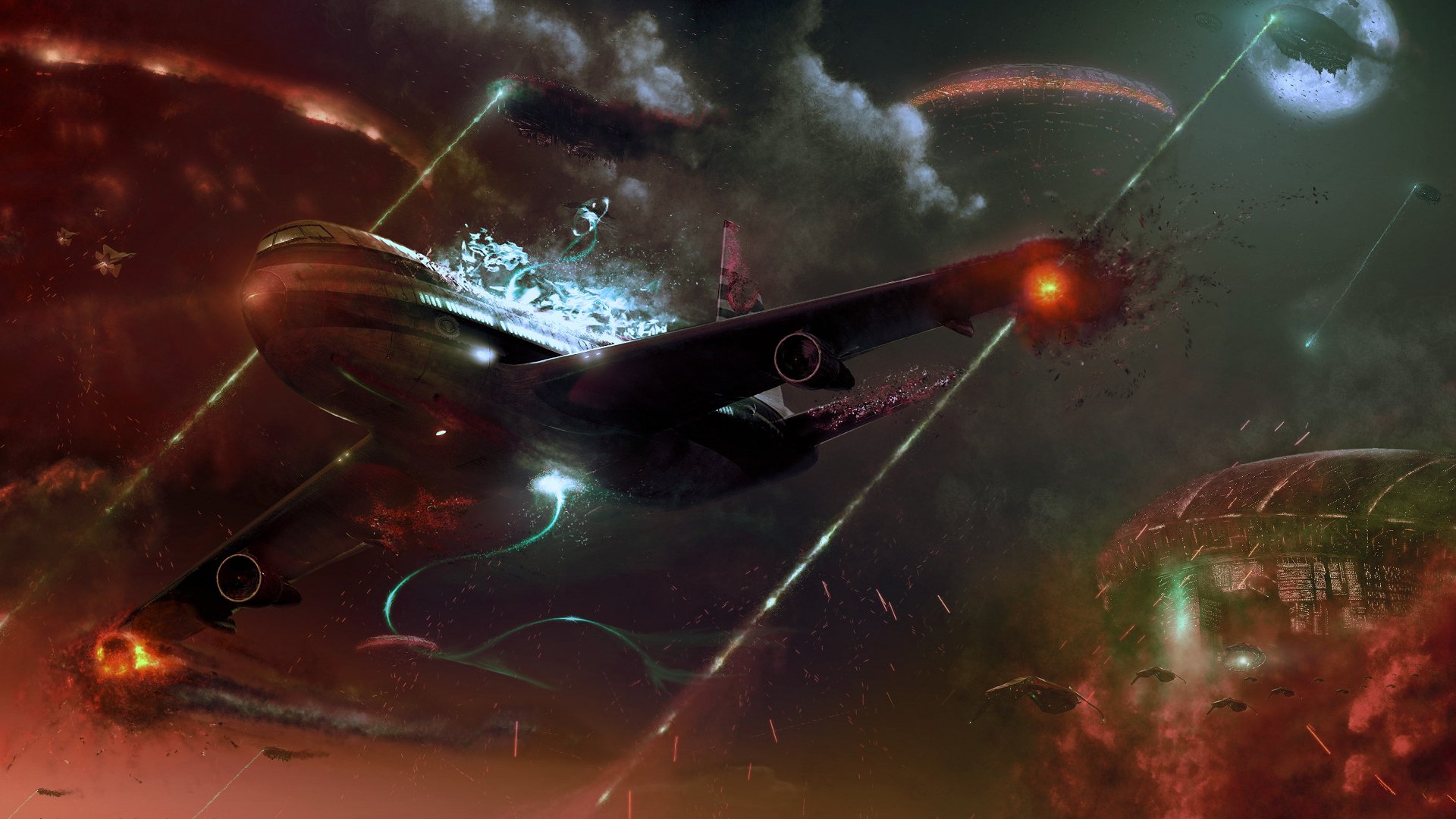 krieg flugzeug ufo