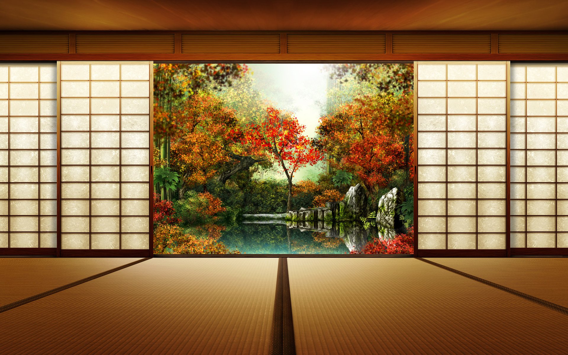 herbst japan türen