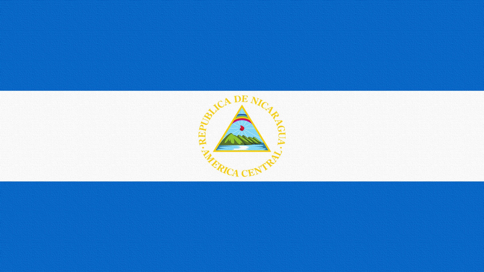 flagge nicaragua wappen