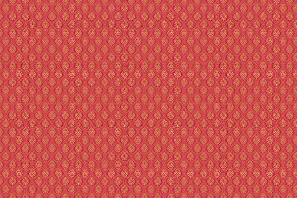 Muster mit kleinen, sich wiederholenden Details in roter Farbe