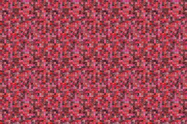 Ein kleines Mosaik aus Rottönen