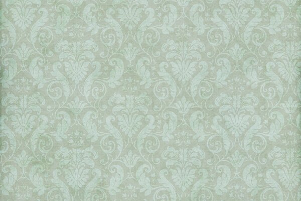 Die Tapete ist vintage, ein Modell aus Papier. Hintergrundmuster und Ornament