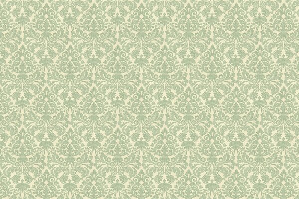 Papiertapete mit Mustern und Ornamenten